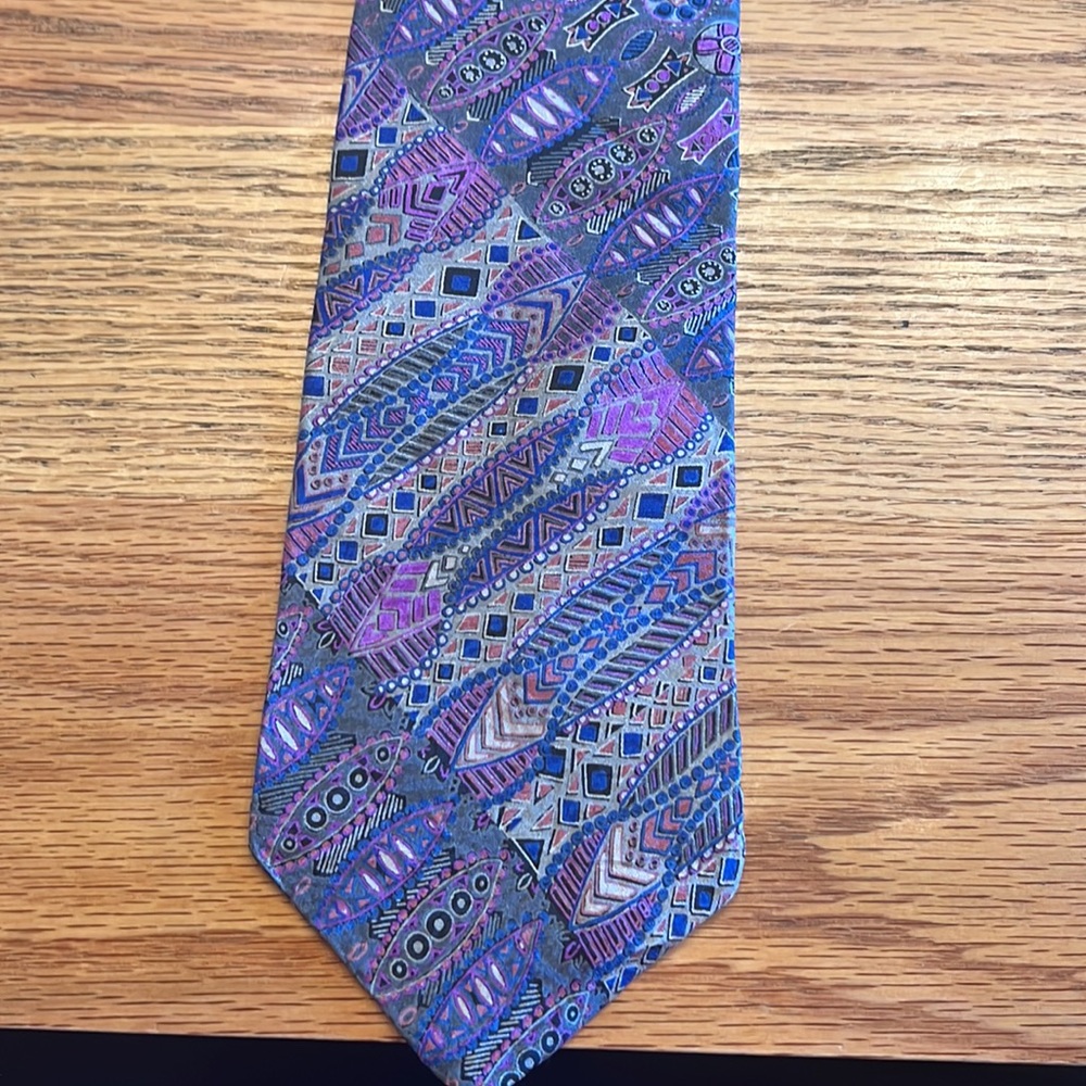 Vintage designer neckties mens - Picture 4 of 5